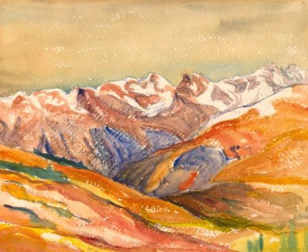 Herbstlandschaft in Maloja