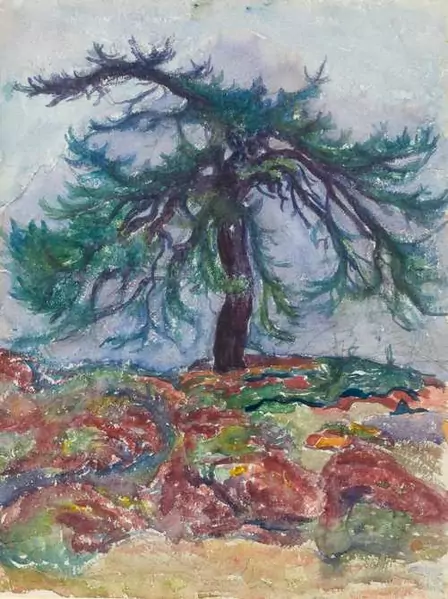 GIOVANNI GIACOMETTI — Arvenbaum. — Koller Auktionen