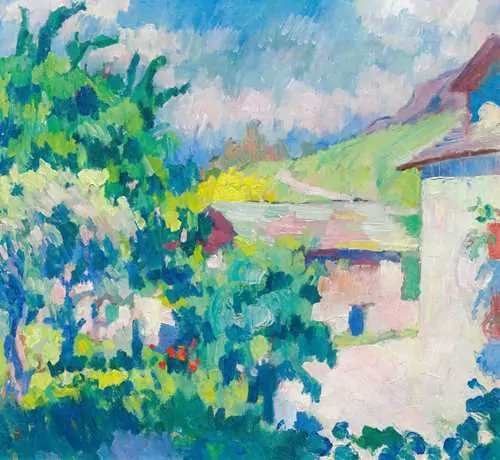 GIOVANNI GIACOMETTI — Mattino d'estate. 1924. — Koller Auktionen
