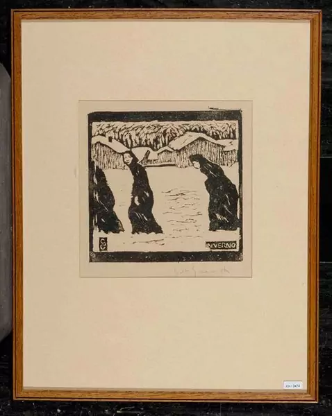 GIOVANNI GIACOMETTI — Inverno. Um 1910. — Koller Auktionen