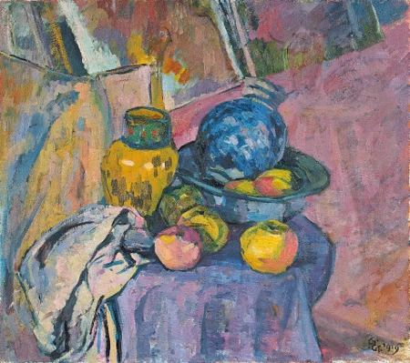 Vasi e pomi, 1919
