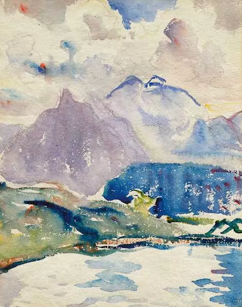 GIOVANNI GIACOMETTI — Piz Duan. — Koller Auktionen
