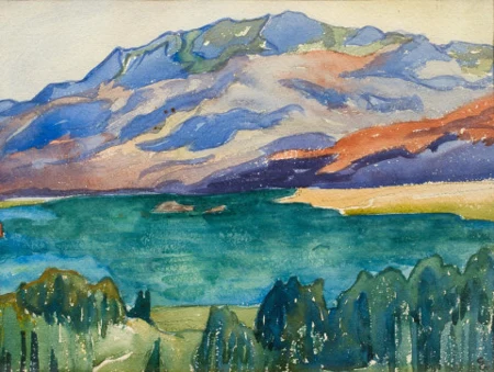 Silsersee, um 1910