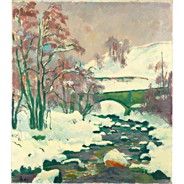 Giovanni Giacometti — Föhnwetter im Winter