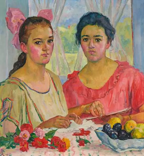 GIOVANNI GIACOMETTI — Sisters. 1922. — Koller Auktionen
