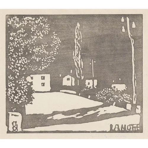 Giovanni Giacometti — "La Notte II".