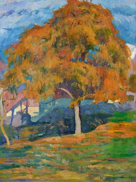 GIOVANNI GIACOMETTI — Il noce. The walnut tree. 1916. — Koller Auktionen