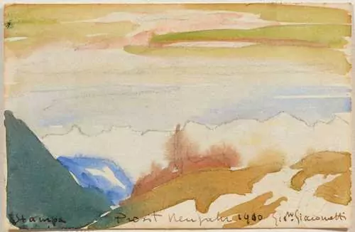 GIOVANNI GIACOMETTI — Prosit Neujahr. 1900. — Koller Auktionen