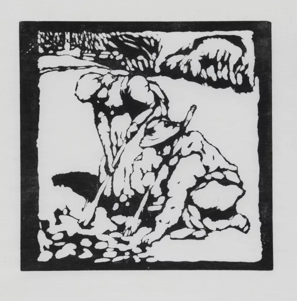 Giovanni Giacometti — Lavori di primavera - Feldarbeit, 1911/64
