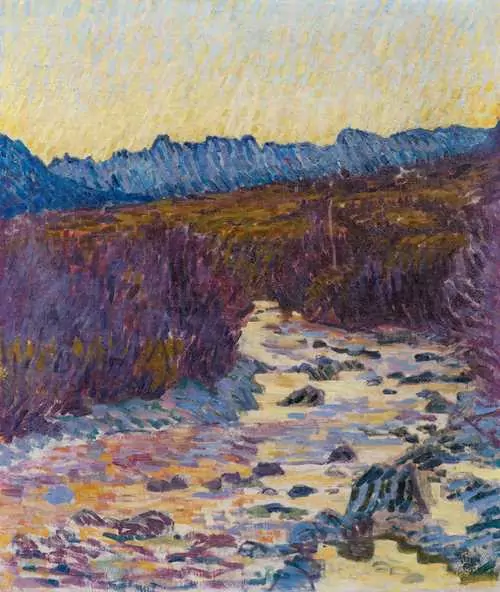 GIOVANNI GIACOMETTI — Sera d'autunno. 1908. — Koller Auktionen