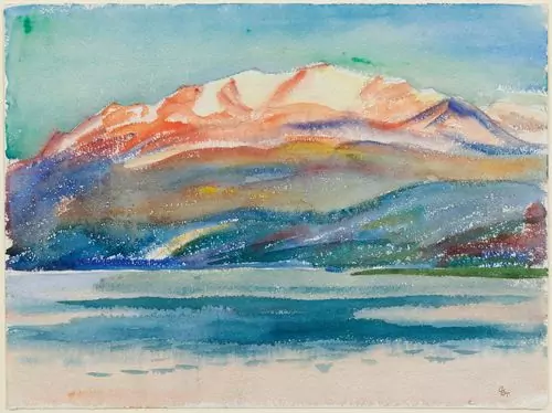 GIACOMETTI, GIOVANNI — Piz Corvatsch, Engadine. — Koller Auktionen