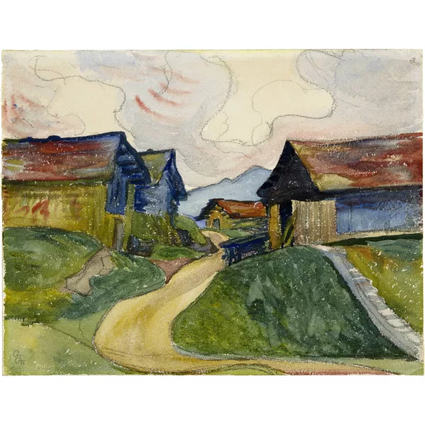 Giovanni Giacometti — Ställe in Capolago bei Maloja