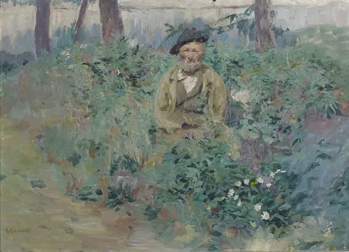 GIOVANNI GIACOMETTI — Jäger im Grünen. Um 1891. — Koller Auktionen