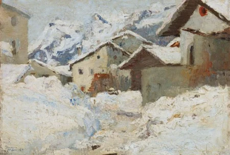 Stampa im Winter, 1891