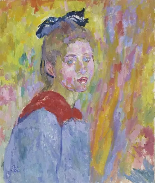 GIOVANNI GIACOMETTI — Bildnis Luisa Pifrader. Um 1919. — Koller Auktionen