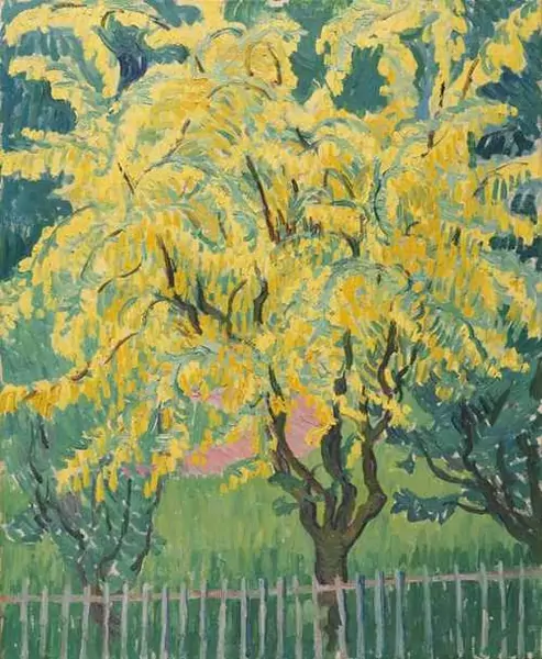 GIOVANNI GIACOMETTI — Goldregen. 1909. — Koller Auktionen
