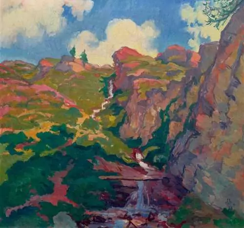 GIOVANNI GIACOMETTI — Bergbach. 1930. — Koller Auktionen