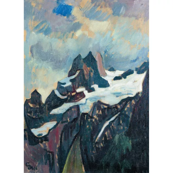 Giovanni Giacometti — "Pizzo Bacone II".