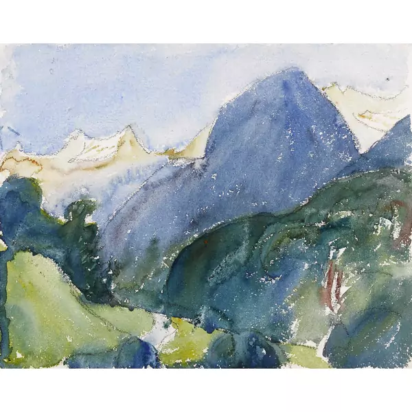 Sommerlandschaft im Engadin