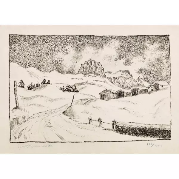 "Maloja im Winter"