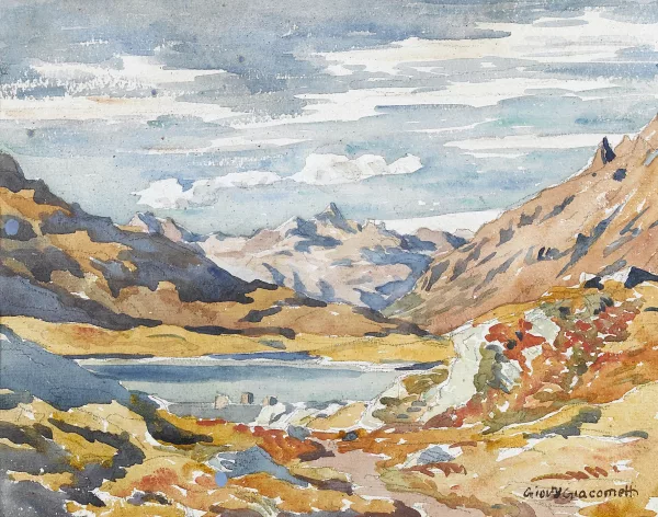 Giovanni Giacometti — Bergsee im Engadin.