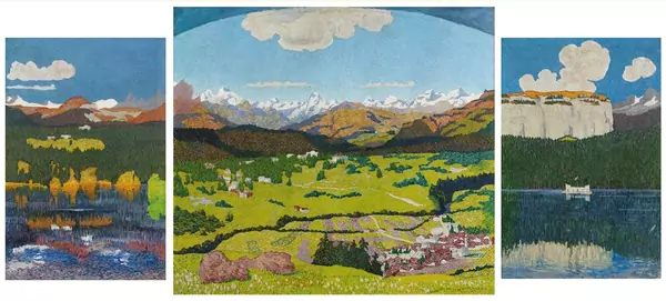 GIOVANNI GIACOMETTI — Panorama of Flims. 1904. — Koller Auktionen