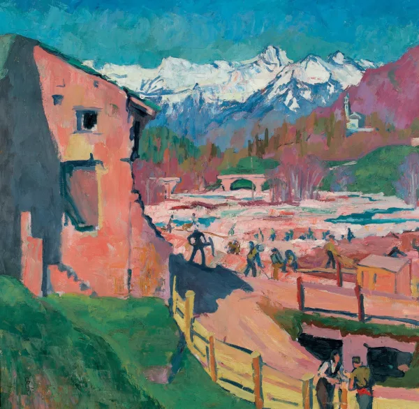 Giovanni Giacometti — Ovazun in Bregaglia.