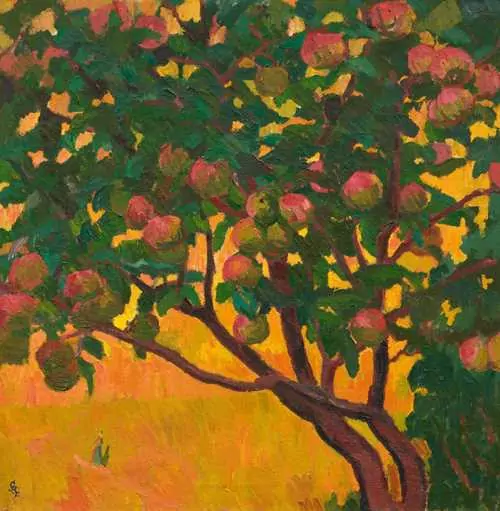 GIOVANNI GIACOMETTI — The Apple tree. 1912. — Koller Auktionen