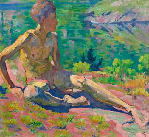 GIOVANNI GIACOMETTI — In riva al lago. Um 1921. — Koller Auktionen