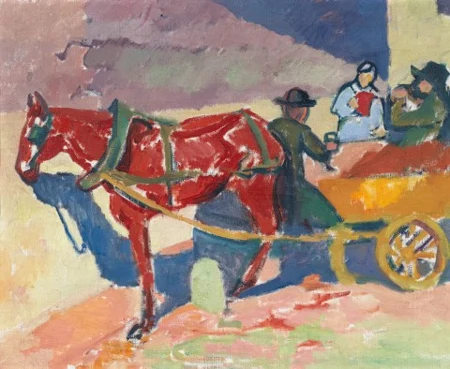 Rotes Pferd, 1909
