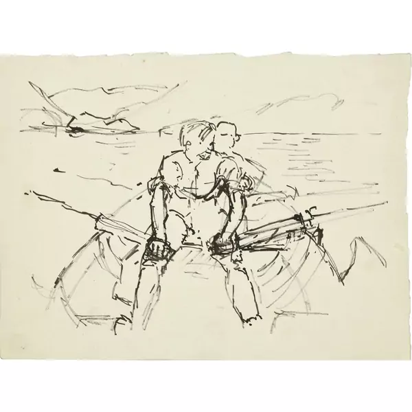 Giovanni Giacometti — Ruderer — Galerie Kornfeld