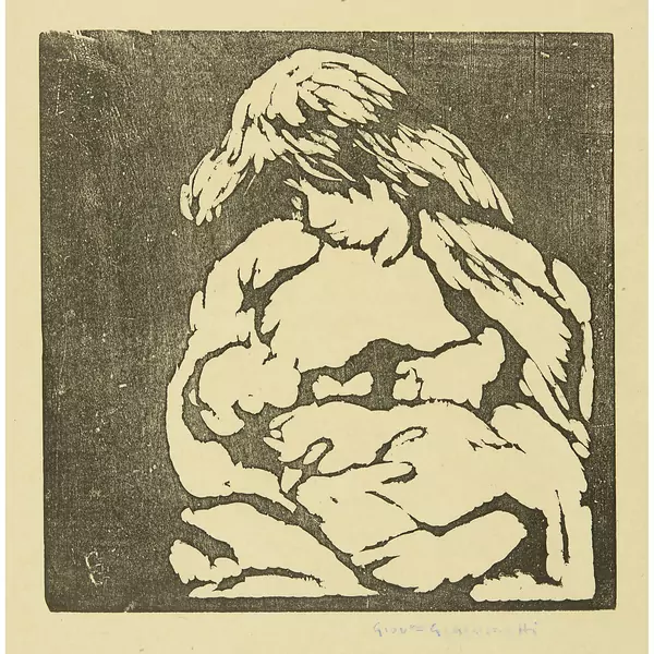 Giovanni Giacometti — Mutter und Kind II - Annetta und Bruno — Galerie Kornfeld