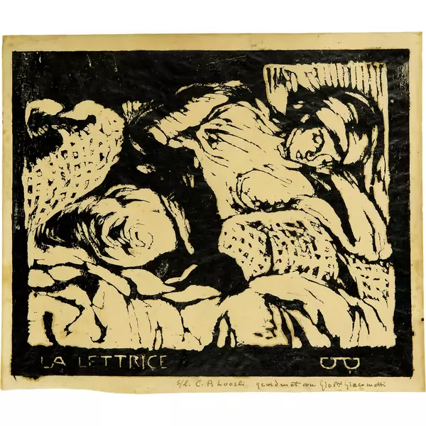 Giovanni Giacometti — La Lettrice — Galerie Kornfeld
