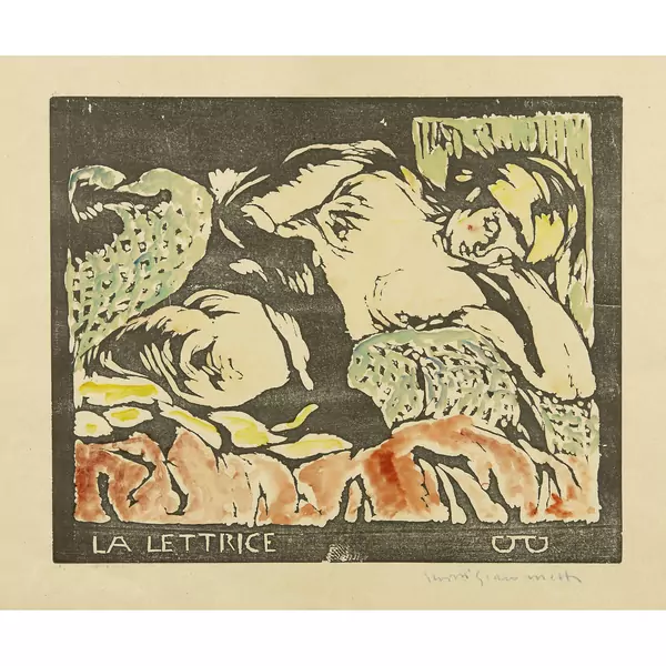 Giovanni Giacometti — La Lettrice — Galerie Kornfeld