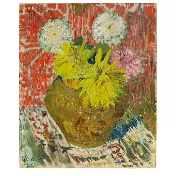 Giovanni Giacometti — Chrysanthemen — Galerie Kornfeld