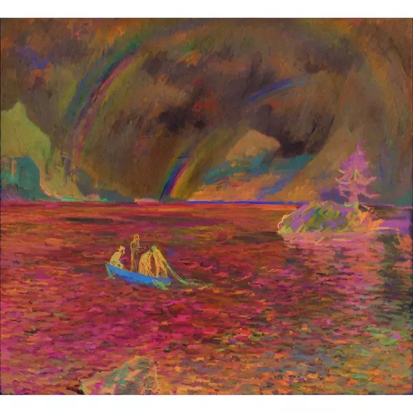 Giovanni Giacometti — Pesca miracolosa - Der wunderbare Fischfang — Galerie Kornfeld