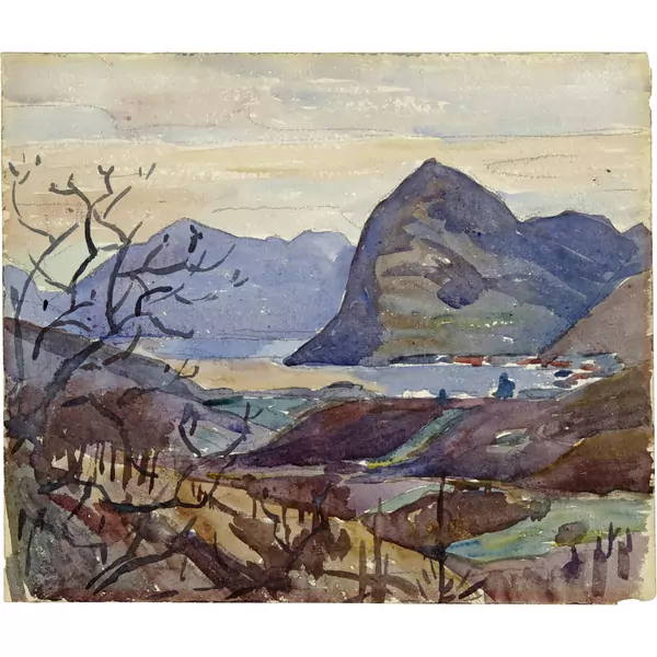 Giovanni Giacometti — San Salvatore am Luganersee — Galerie Kornfeld