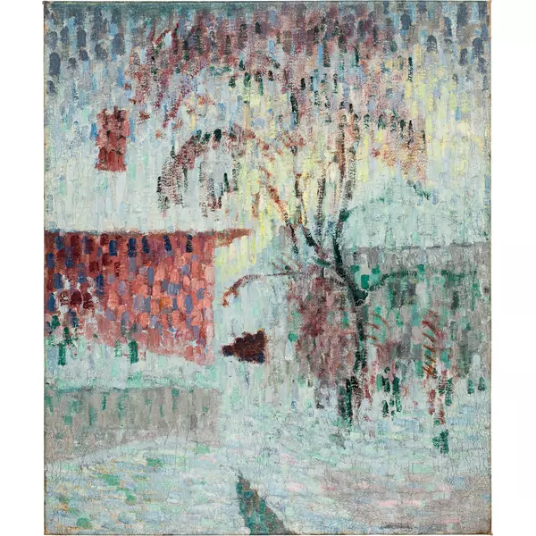 Giovanni Giacometti — Stampa im Winter — Galerie Kornfeld