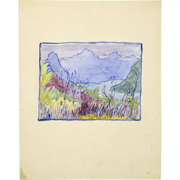 Giovanni Giacometti — Am Luganer See — Galerie Kornfeld