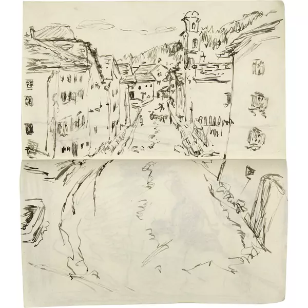 Giovanni Giacometti — Skizzenbuch — Galerie Kornfeld