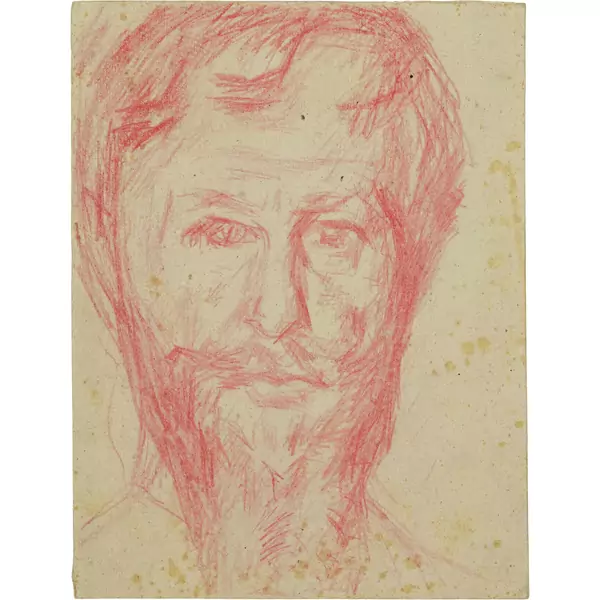 Giovanni Giacometti — Selbstportrait — Galerie Kornfeld