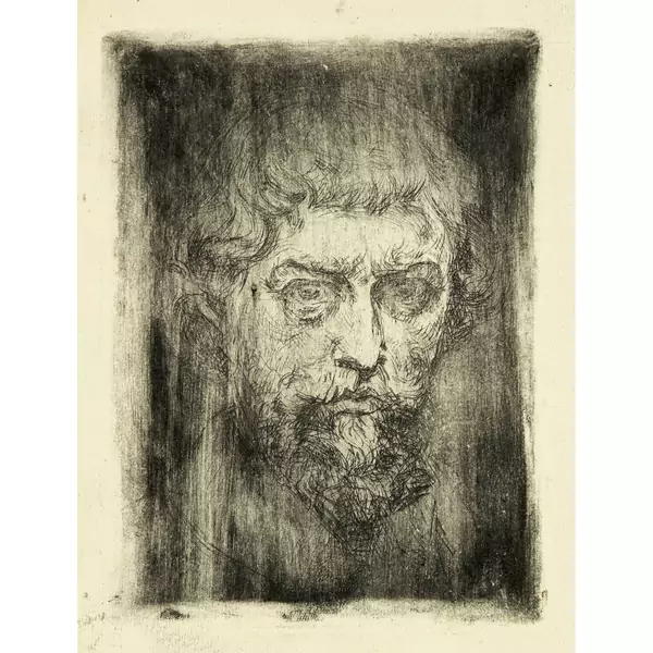 Giovanni Giacometti — Selbstbildnis — Galerie Kornfeld