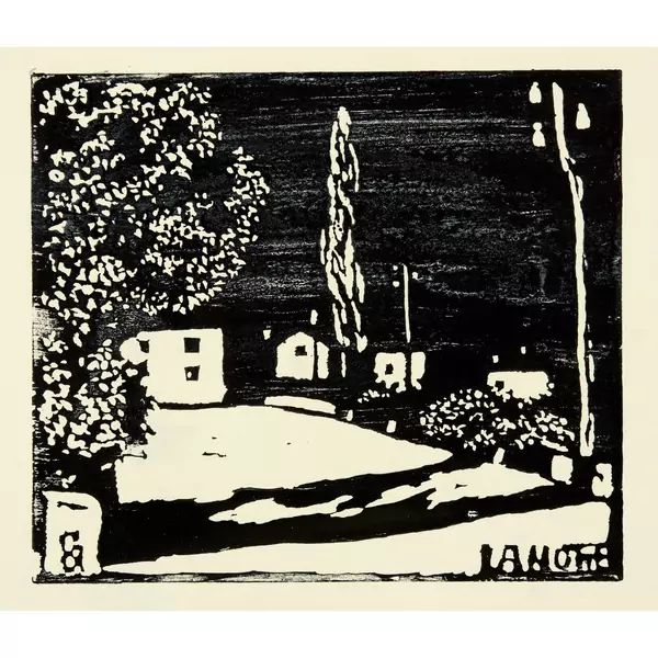 Giovanni Giacometti — La Notte II — Galerie Kornfeld