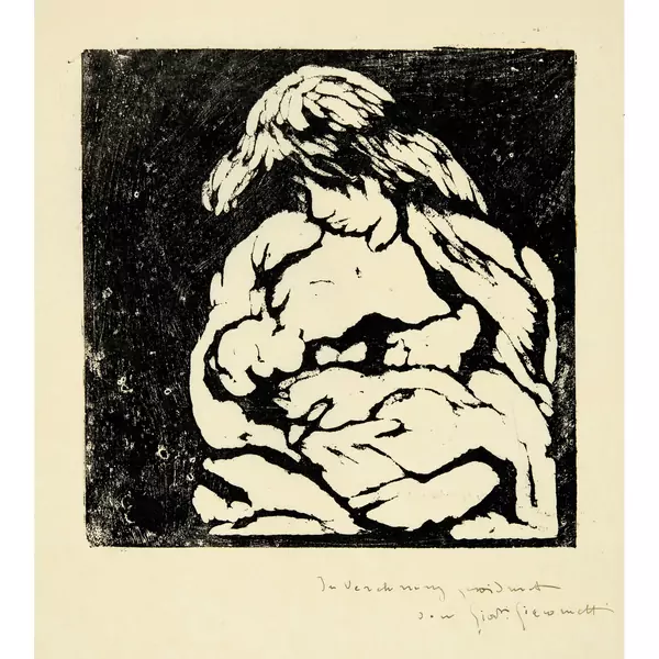 Giovanni Giacometti — Mutter und Kind II – Annetta und Bruno — Galerie Kornfeld