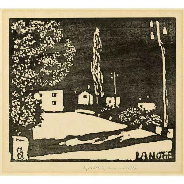 Giovanni Giacometti — La Notte II — Galerie Kornfeld