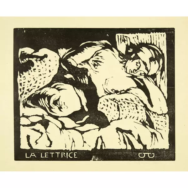 Giovanni Giacometti — La Lettrice — Galerie Kornfeld
