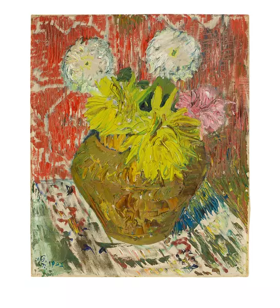 Giovanni Giacometti — Chrysanthemen — Galerie Kornfeld