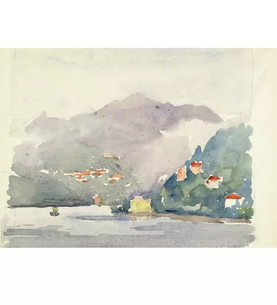 Giovanni Giacometti — Am Comer See — Galerie Kornfeld