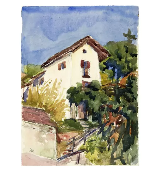 Giovanni Giacometti — "La Baronata" a Minusio — Galerie Kornfeld