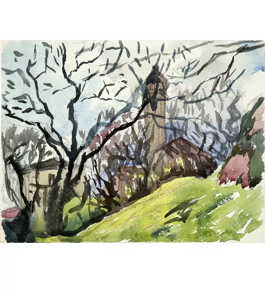 Giovanni Giacometti — Soglio — Galerie Kornfeld